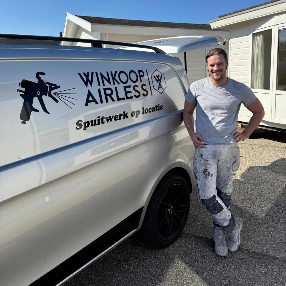 Kevin van Winkoop, eigenaar van Winkoop Airless